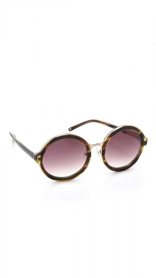 3.1 Phillip Lim Glam Round Sunglasses, $250.00