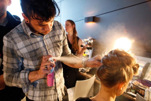 Batiste Dry Shampoo At Katie Gallagher Fall 2012 Fashion Show