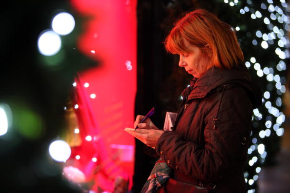 Christmas Arrives As Oxford And Regent Street Turn On Their Lights