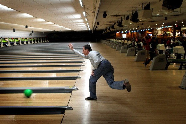 GOP Presidential Candidate Rick Santorum Campaigns In Wisconsin