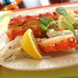 garlic butter crab legs