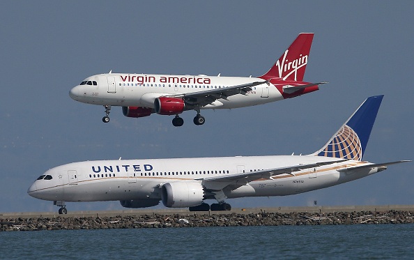 Thanksgiving flights on Virgin America