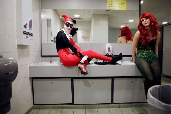 there is always a bathroom audience