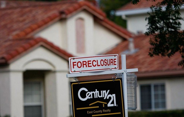 states with the most foreclosures