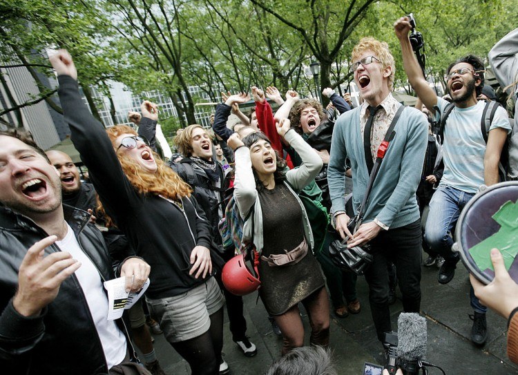 Occupy Wall Street Movement Joins With Activists Group For May Day Demonstrations