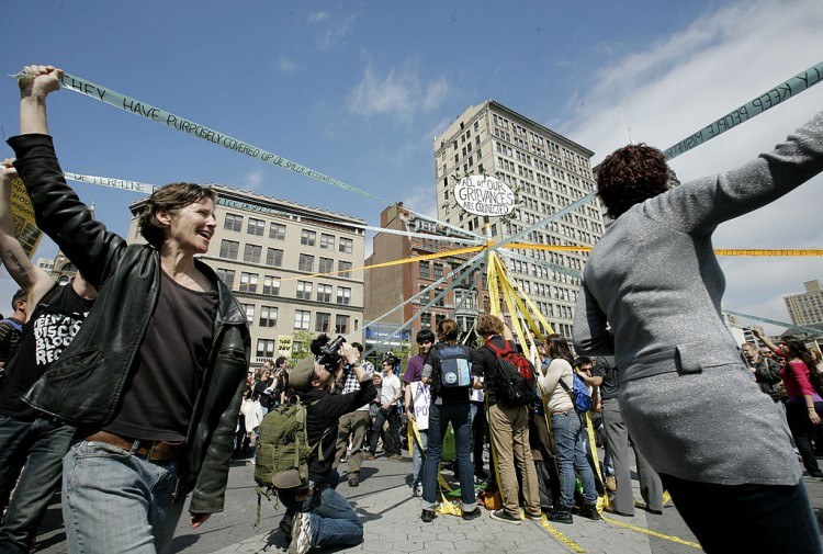 Occupy Wall Street Movement Joins With Activists Group For May Day Demonstrations