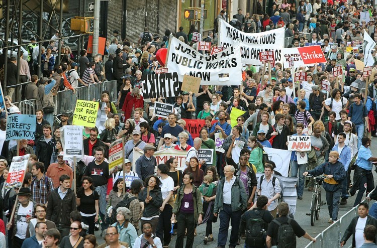 Occupy Wall Street Movement Joins With Activists Group For May Day Demonstrations