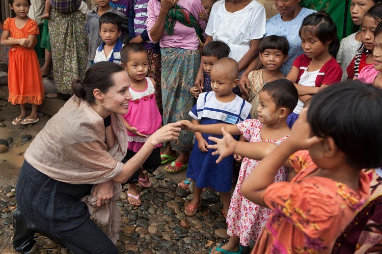 Maddox Jolie-Pitt Foundation Visit