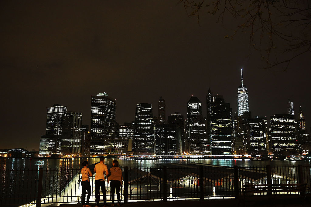 View of new york city skyline