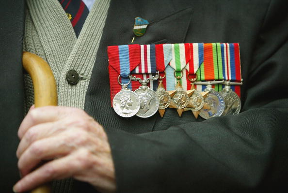 WWII Veterans Hold Service Ahead Of DDay Anniversary