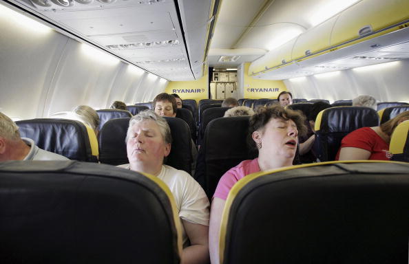 people sitting on plane