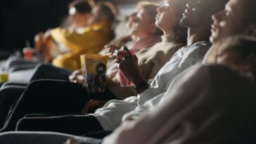 People Watching in the Cinema