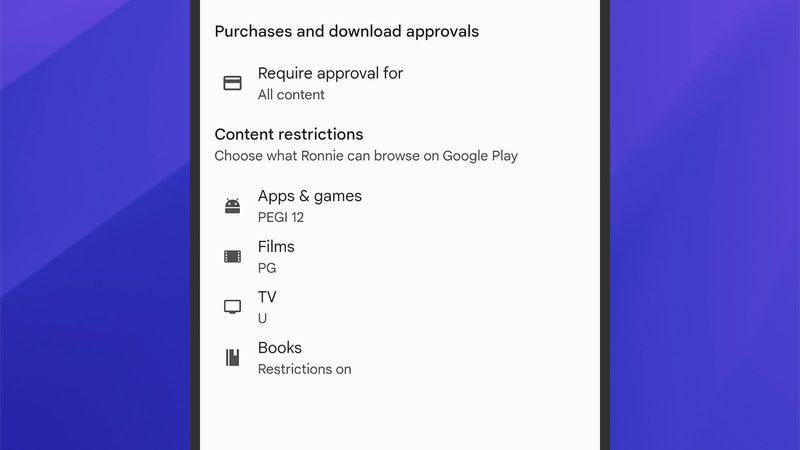Content Restrictions