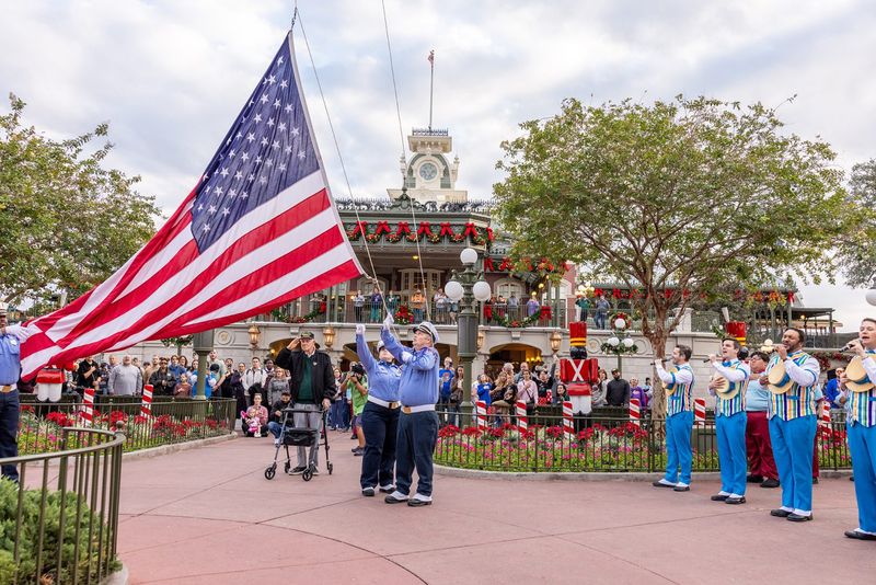 Witness the Flag Retreat Ceremony