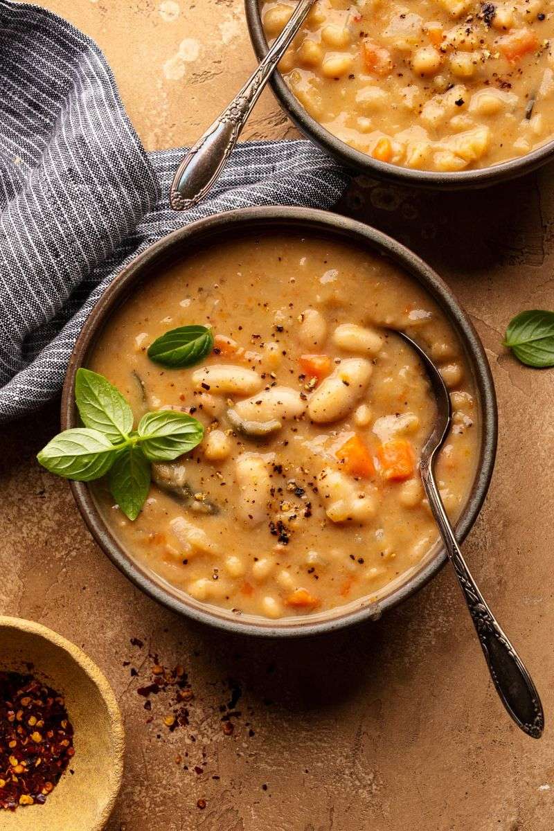 Blend White Beans into Soups