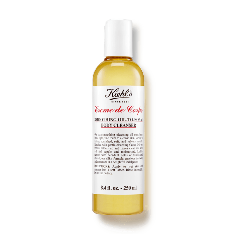 Kiehl's Crème de Corps Smoothing Oil-to-Foam Body Cleanser