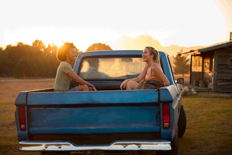 Riding in Pickup Truck Beds