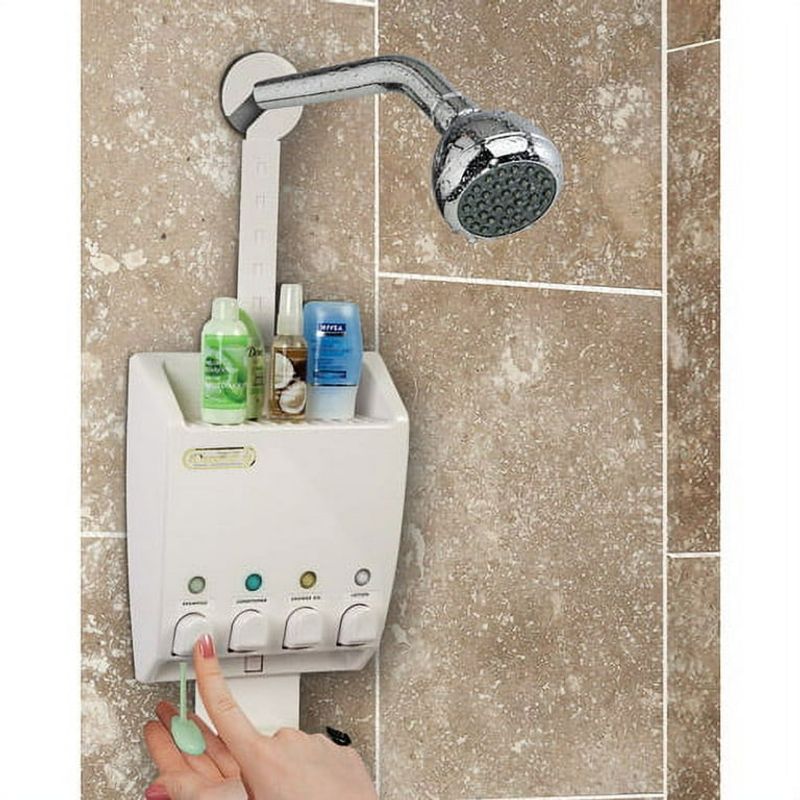 Shower Organizer with Shampoo Dispenser