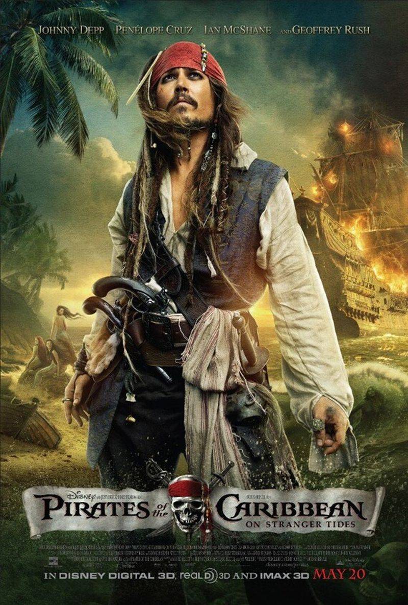 5. Pirates of the Caribbean: On Stranger Tides (2011) – $379 Million