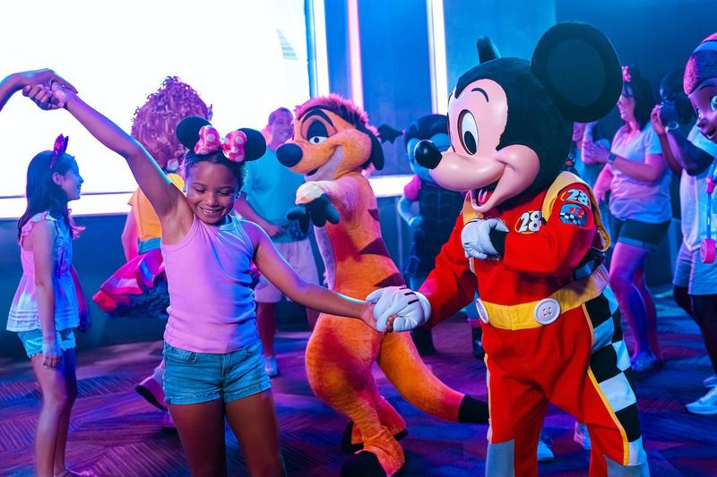 Join Surprise Character Dance Parties