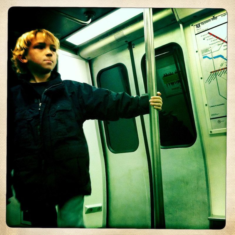 Taking Public Transit Alone