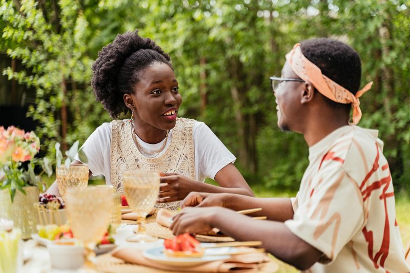 Finishing each other's sentences (and snacks)
