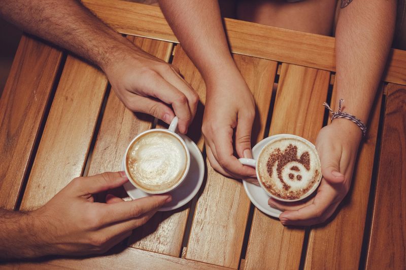 Slow Coffee with No Rush to Talk
