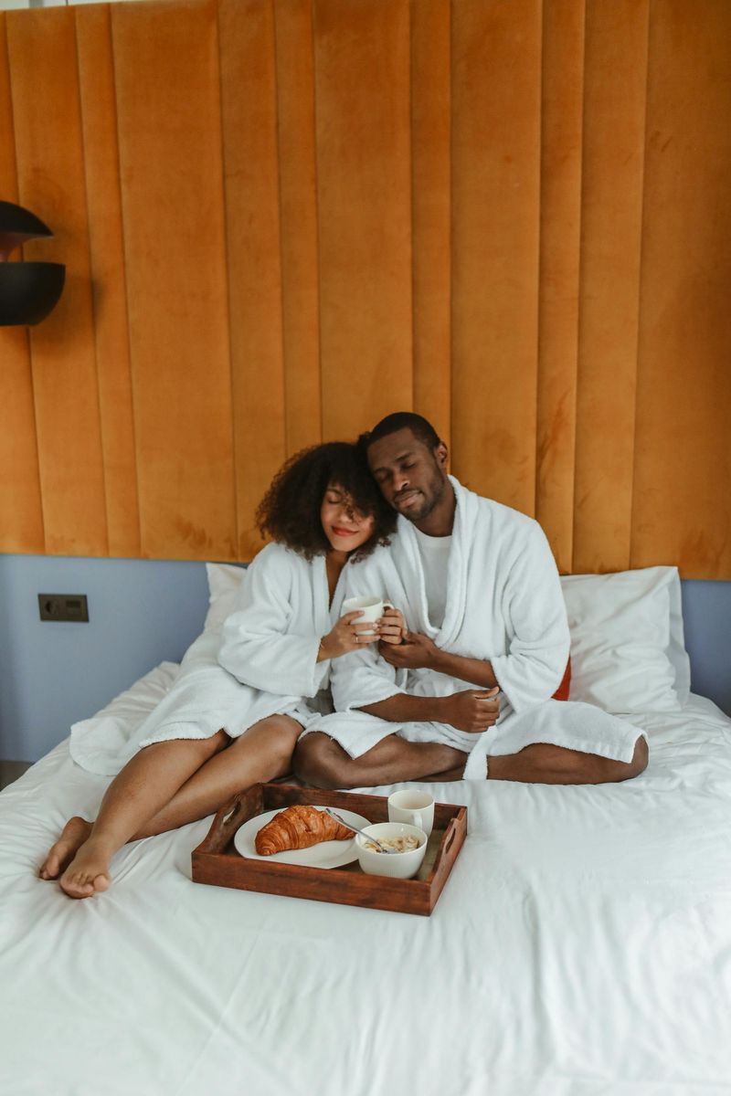 Breakfast in Bed with a Surprise Love Note