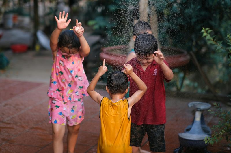 Getting Caught in Summer Rain Showers