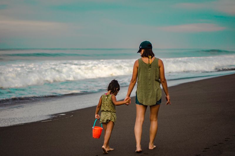 Finding Treasures on Beach Walks