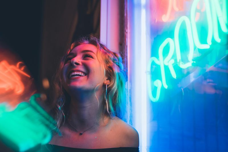 Sharing Laughter That Lightens the Atmosphere