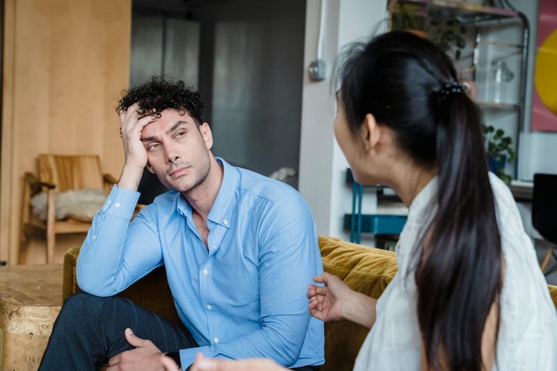 Future Talk Makes Him Visibly Uncomfortable