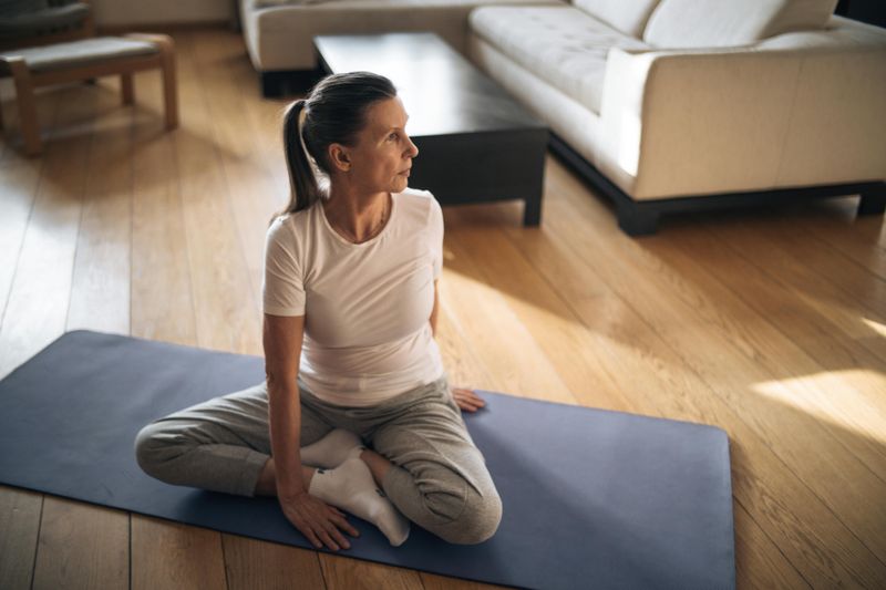 They practice mindfulness through yoga or meditation