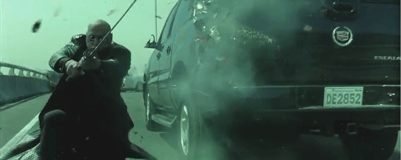 The Highway Chase – The Matrix Reloaded (2003)