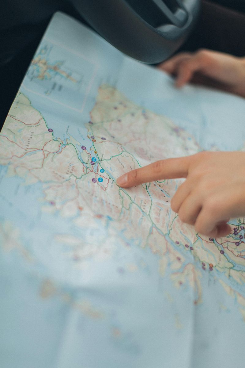 Paper Map Navigation