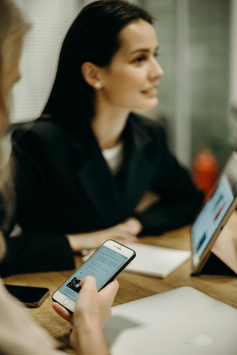 Overusing Tech During Meetings
