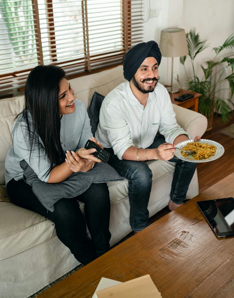 Having Regular Date Nights (Even If It's Just TV Dinners)