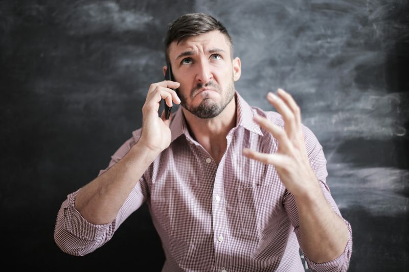He Says: “Where were you? Why didn’t you answer?”