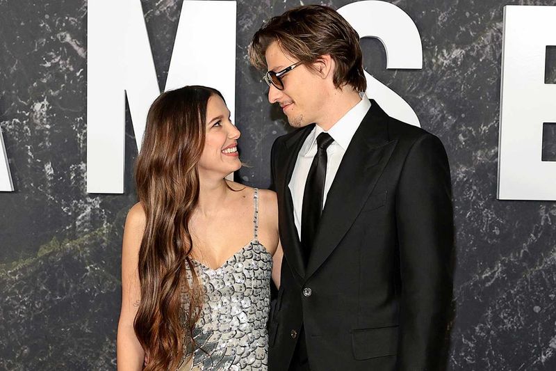 Millie Bobby Brown and Jake Bongiovi