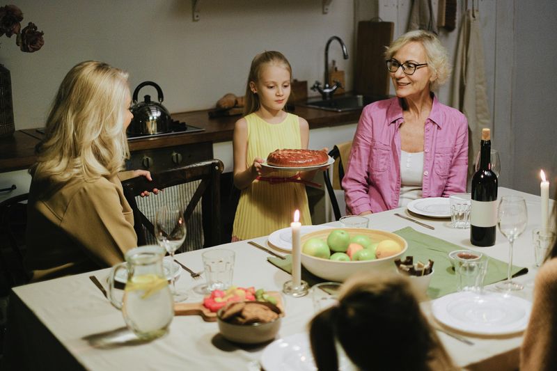 Sitting Down for Dinner Without Screens