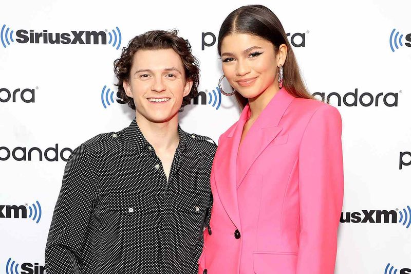 Zendaya and Tom Holland