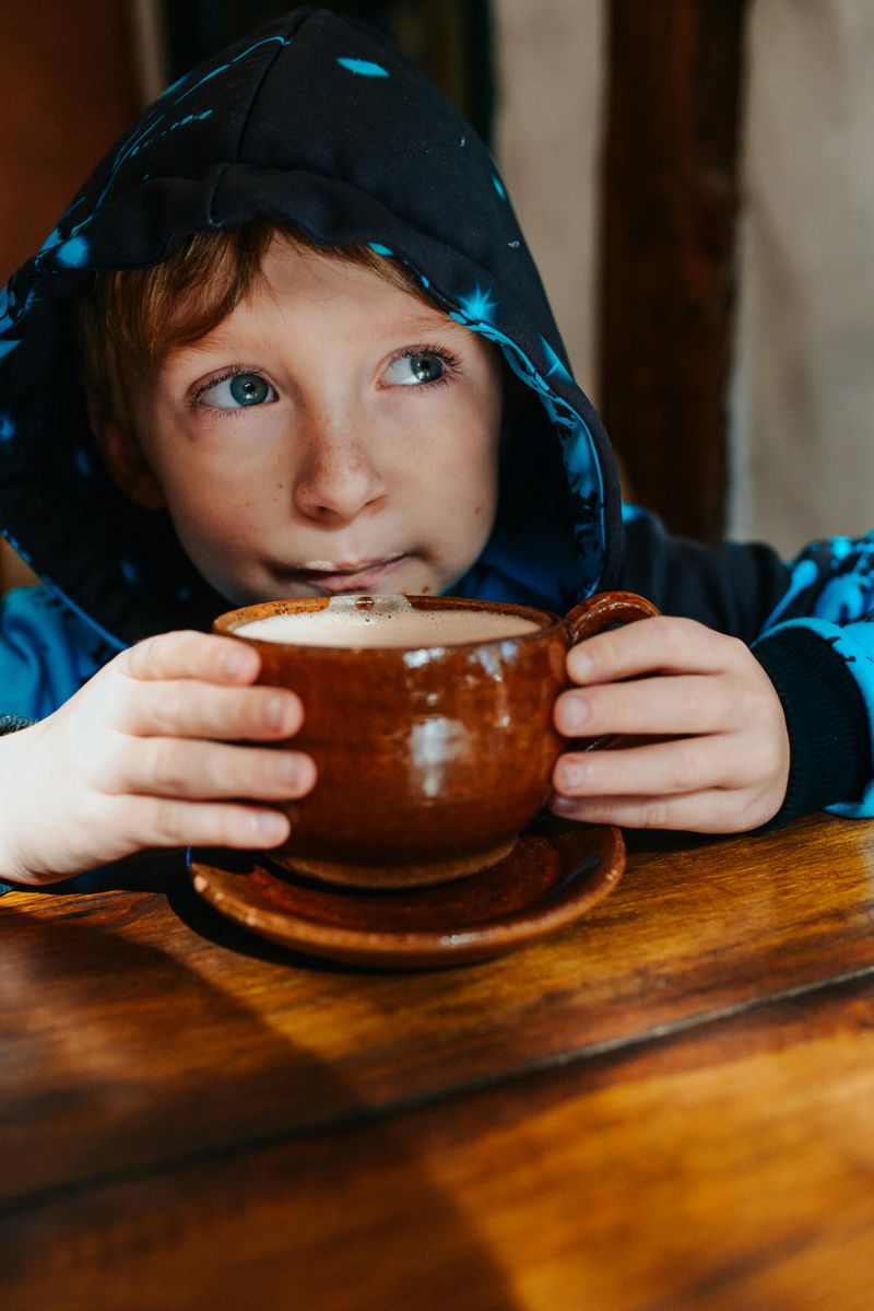 Warm Milk or Cocoa Before Bed