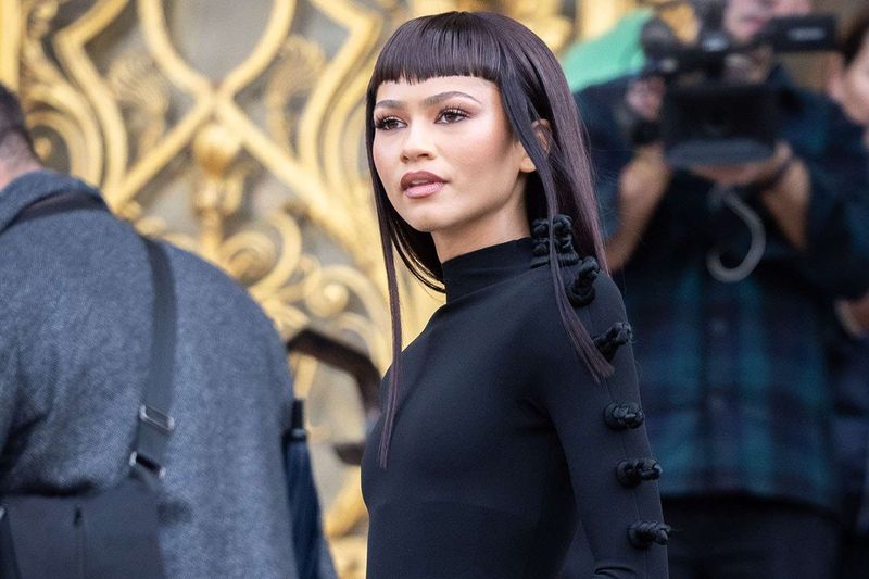 Zendaya – Futuristic Micro-Bangs