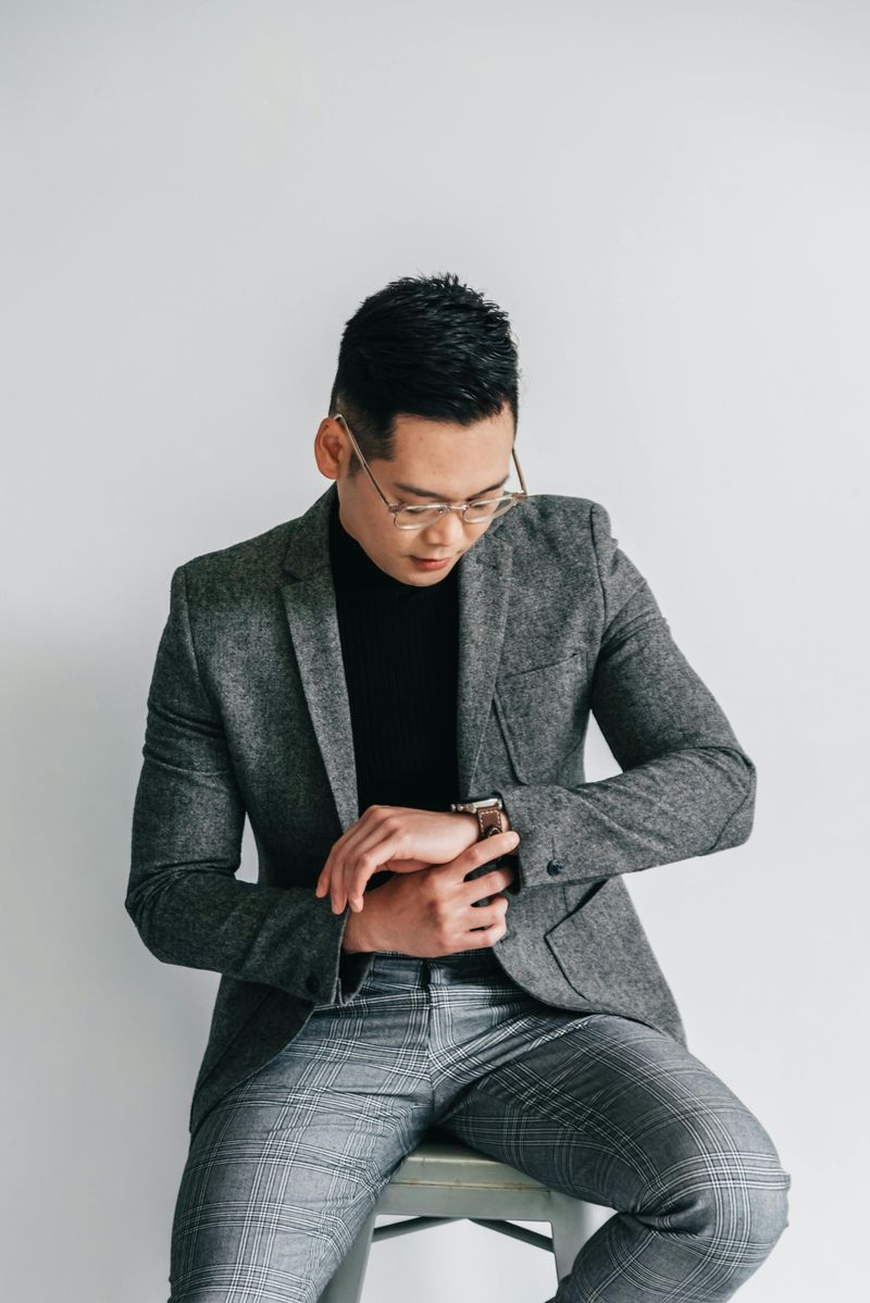 Checks His Phone or Time Repeatedly