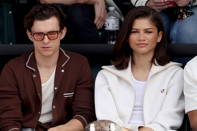 Zendaya and Tom Holland