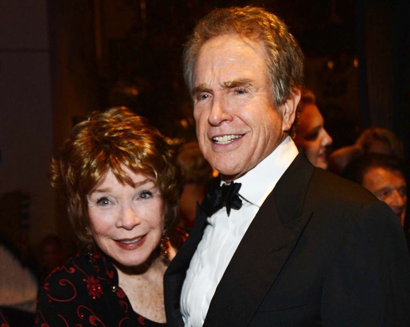 Warren Beatty and Shirley MacLaine