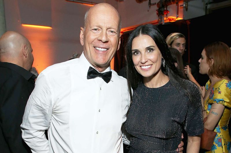 Demi Moore and Bruce Willis