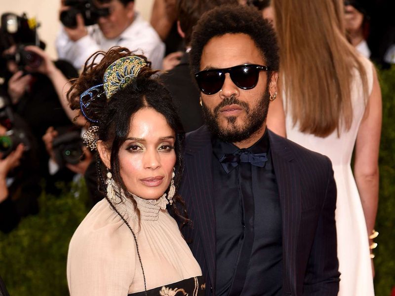 Lenny Kravitz and Lisa Bonet