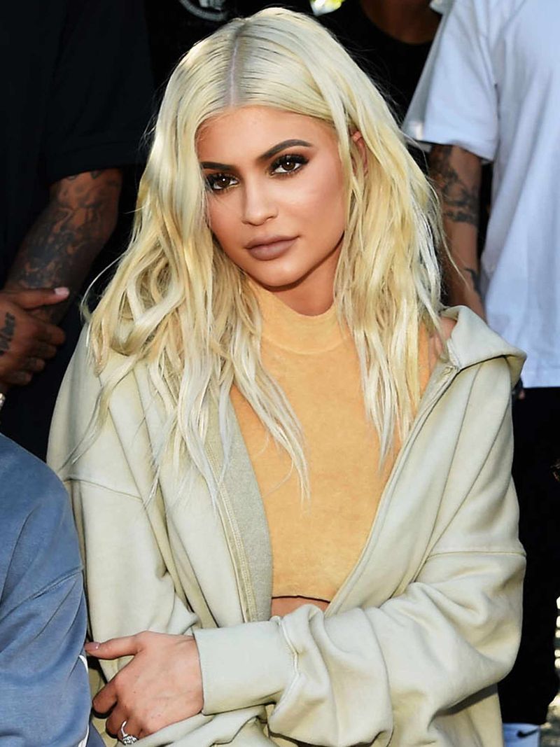 Kylie Jenner's Platinum Blonde Hair