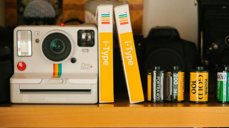 Polaroid-Style Instant Camera
